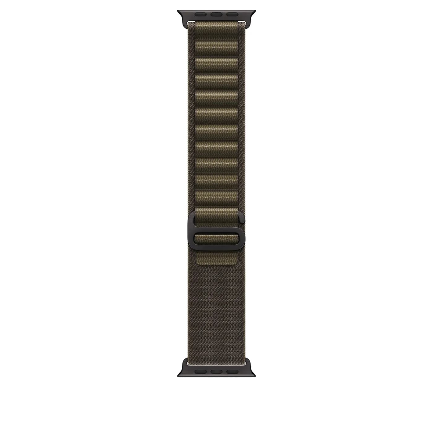 49mm Dark Olive Alpine Loop - Small - Black Titanium Finish — 49mm Dark Olive Alpine Loop - Small - Black Titanium Finish