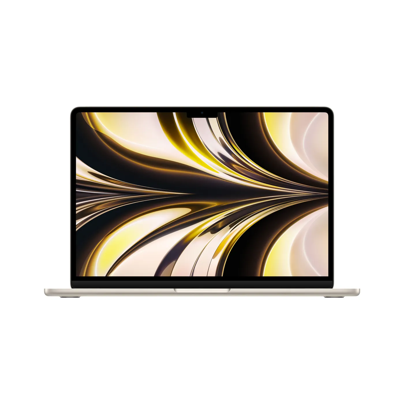 13-inčni MacBook Air — Lumière stellaire · Puce Apple M2, CPU 8 cœurs et GPU 8 cœurs · 16 Go · 256 Go
